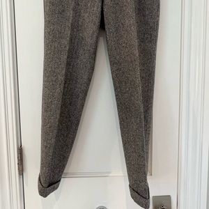 JCrew herringbone cafe capri - size 0